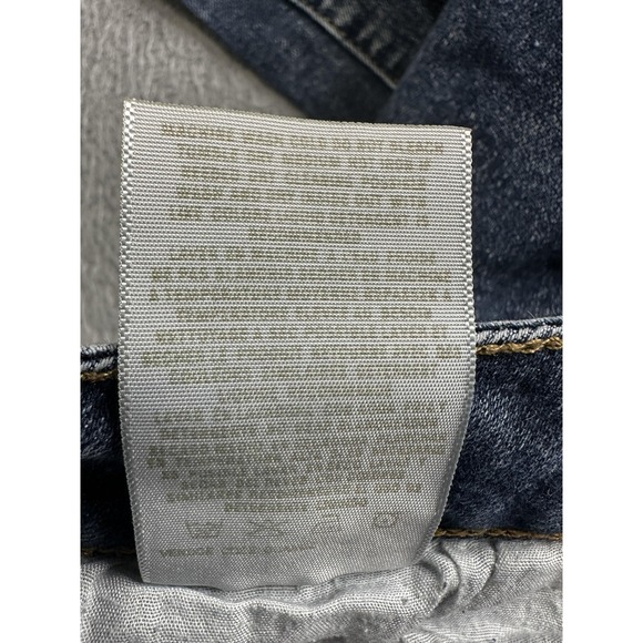 Izod Jeans Mens 36x32 Blue Straight Fit Denim Classic Button Fly Vintage Style - Picture 4 of 14